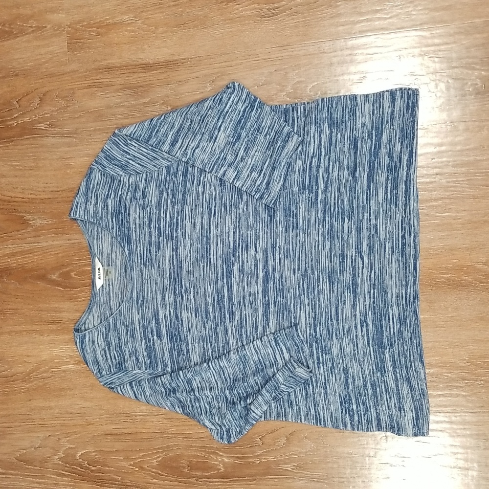 (2X) Alia Heathered Loose Fit Casual Lightweight Comfortable Athleisure